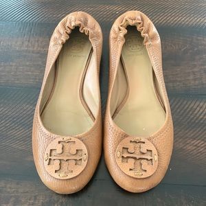 Tory Burch Leather Ballet Flats